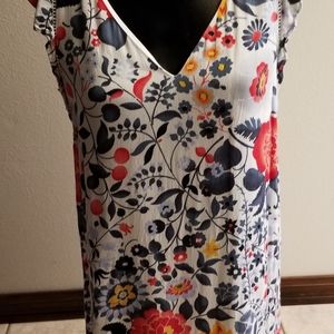 LOFT Floral design dress